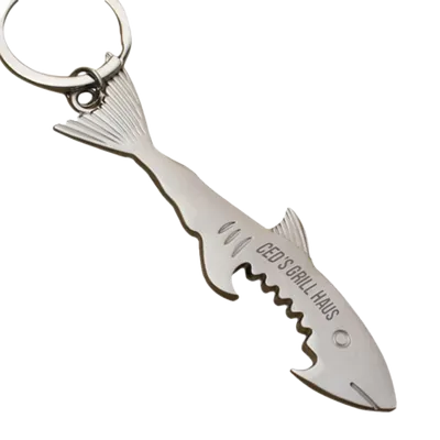 Shark Bottle Opener Keychain