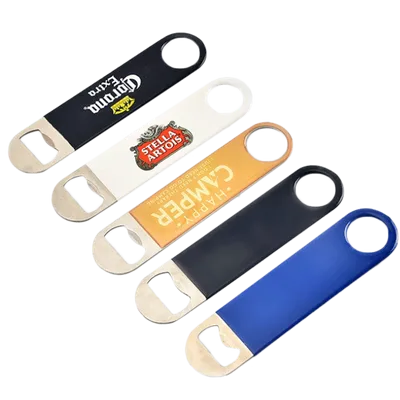 Colored Bottle Opener Keychain