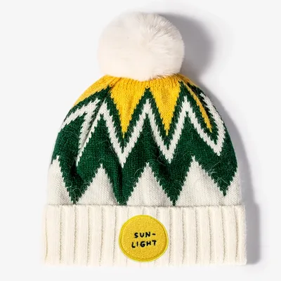 Charming Rabbit Hair Fabric Beanies