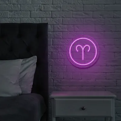 Aries Neon Sign