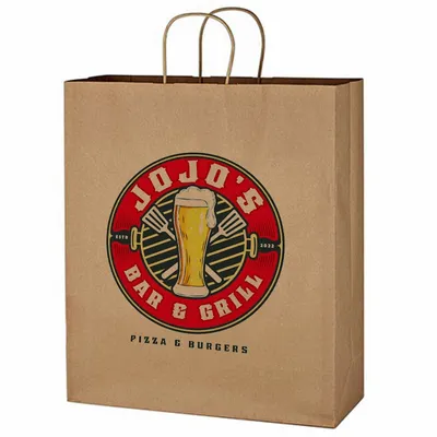 Custom Kraft Brown Paper Bag