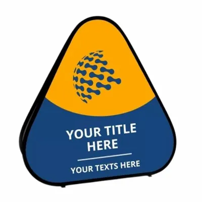 Triangle Pop Up Banners - Imprint Now