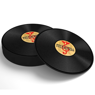 Soft Plastic Record Coaster - Air Fresheners Now