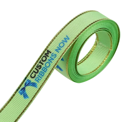 Metallic Edge Grosgrain Ribbon