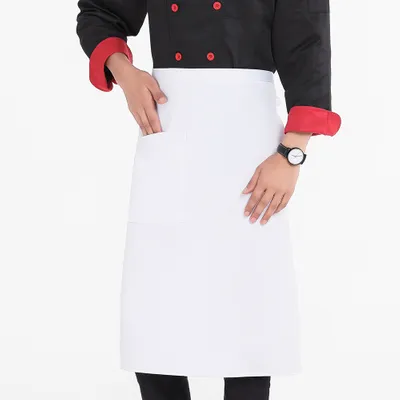 Long Mid-waist Polyester Apron