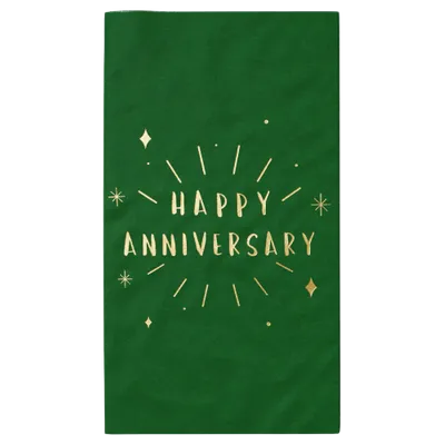 Custom Foil Stamped Towel Napkin - Air Fresheners Now