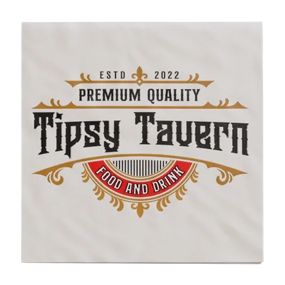 Custom Linen Beverage Napkin - Air Fresheners Now