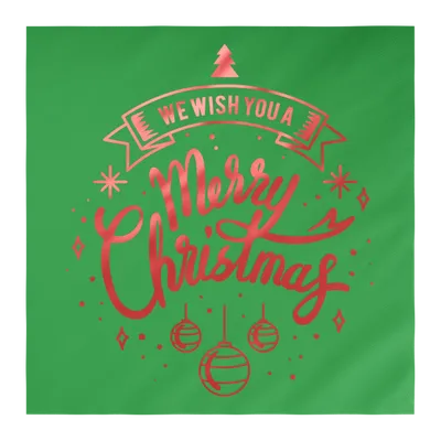 Custom Foil Stamped Luncheon Napkin - Air Fresheners Now