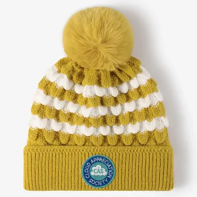 Bauble Sunday Angora Yarn Beanies