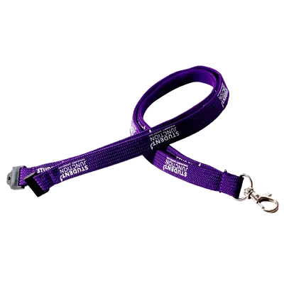 Buy Custom polyester lanyards Online - Design Lanyard With Text