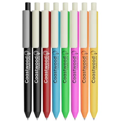 Basic Retractable Plastic Ball Pen