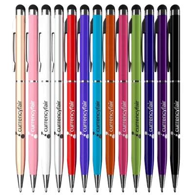 Glossy Stylus Ball Pen