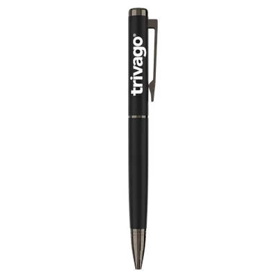 Elegant Black Metal Ball Pen