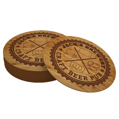 Bamboo Coaster - Air Fresheners Now