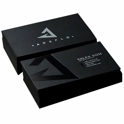 Embossed Gloss Business Cards