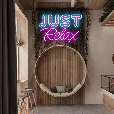 Just Relax Neon Signs