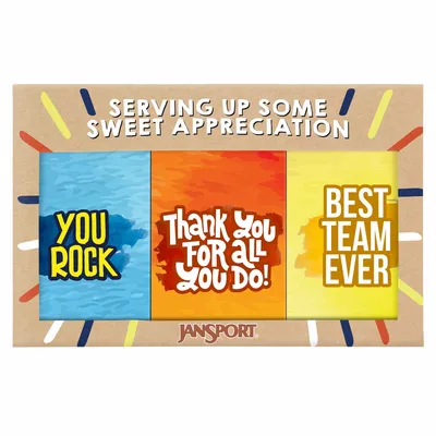 3 Pack - 3oz Chocolate Bar Gift Set