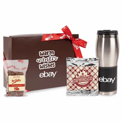 Mrs. Fields Drinkware Set with Brownie