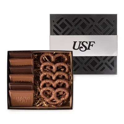 Cookie and Confection Set with Pretzels-Sliver