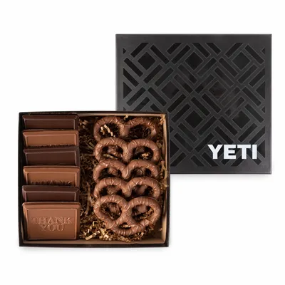 6 Piece Cookie and Confection Gift Box with Pretzels - CFBX