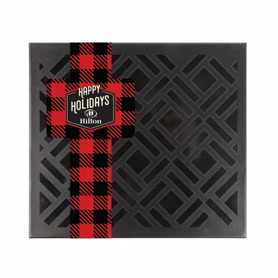 Small Deluxe Gift Box with Square Full Color Band