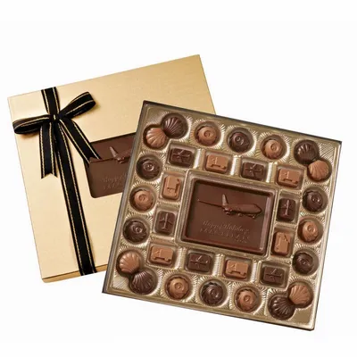 Classic Custom Chocolate Delights Gift Box - Imprint Now