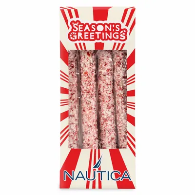 Pretzel Rods - Crushed Peppermint