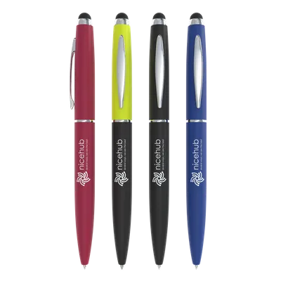 Rubber Coated Ballpoint Pen
