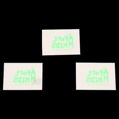 Custom Glow Green Tattoos