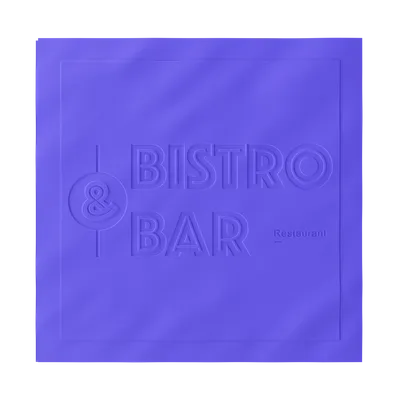 Custom Debossed Beverage Napkin - Air Fresheners Now