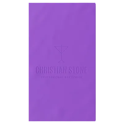 Custom Debossed Guest Towel Napkin - Air Fresheners Now
