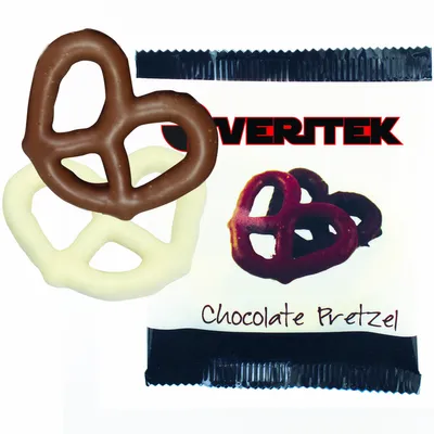 Custom Individually Wrapped Chocolate Pretzel