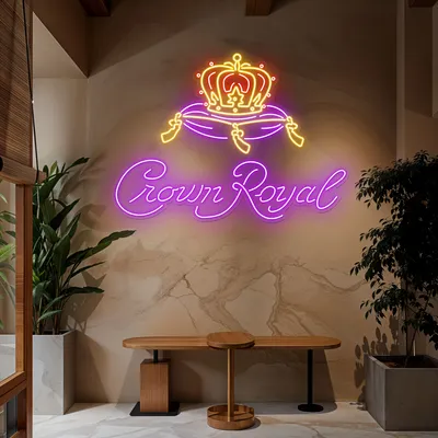 Crown Royal Neon Sign