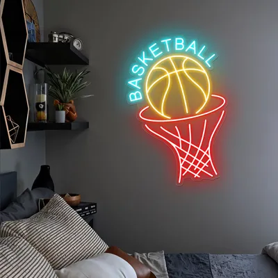 Basketball Neon Sign