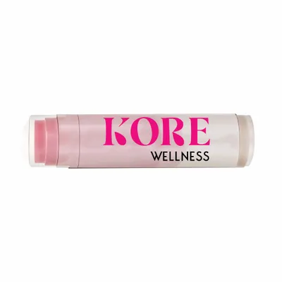 Colored Lip Balm in Clear Tube