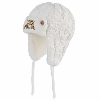 Cozy Cotton Kid Beanies with Earflaps