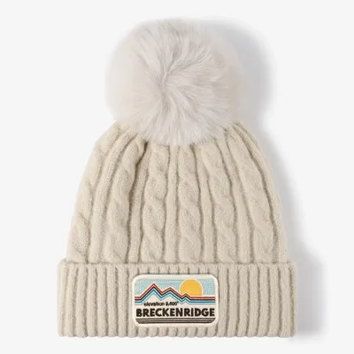 August Beanies w/ Pom