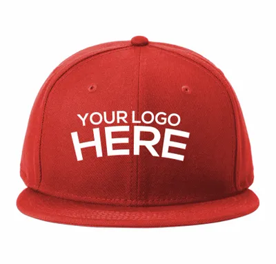 New Era   Standard Fit Flat Bill Snapback Cap 