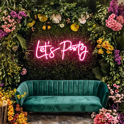 Let’s Party Neon Signs