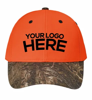 Port Authority Enhanced Visibility Cap with Camo Brim