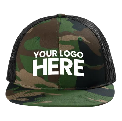 Port Authority   Snapback Flat Bill Trucker Cap