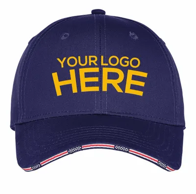 Port Authority Americana Flag Sandwich Cap - Imprint Now