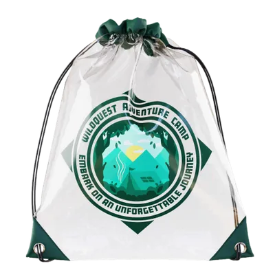 Custom Clear Drawstring Bag