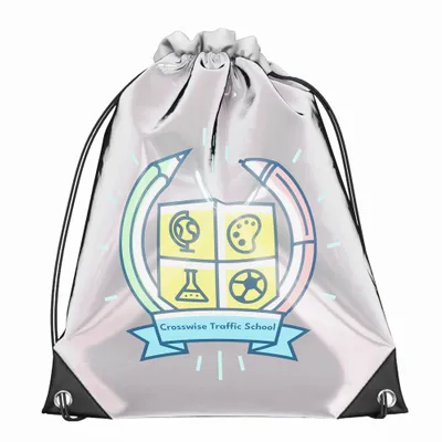 Custom Reflective Drawstring Bag