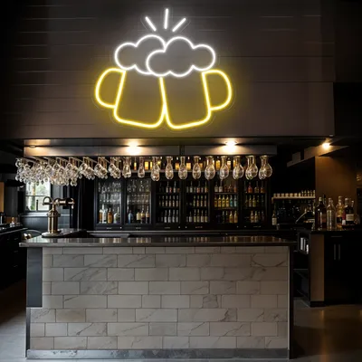 Chill Glass Neon Sign