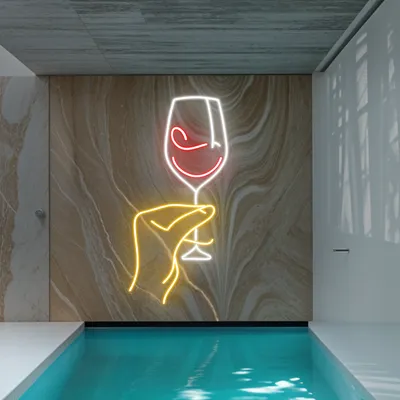 Sassy Glass Neon Sign