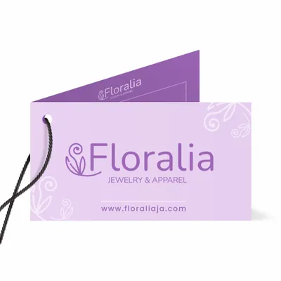 Folded Hang Tags