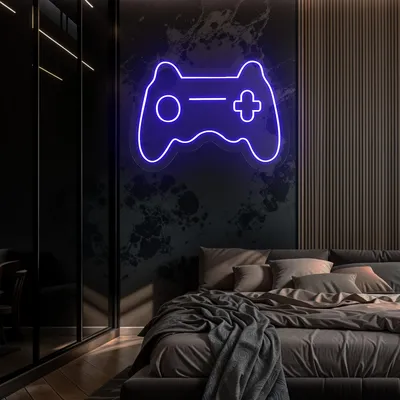 Game Controller Neon Sign