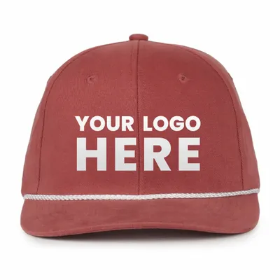 Outdoor Cap OC602 Mid Crown Structured Cap with Rope, Rope Hat