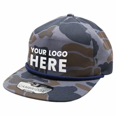 Pit Bull PB312 Old School Camo Unstructured Rope Hat